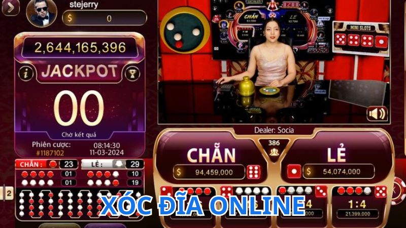 Chơi xóc đĩa online